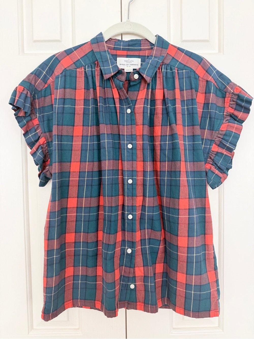 Trovata Plaid Shirt - Medium